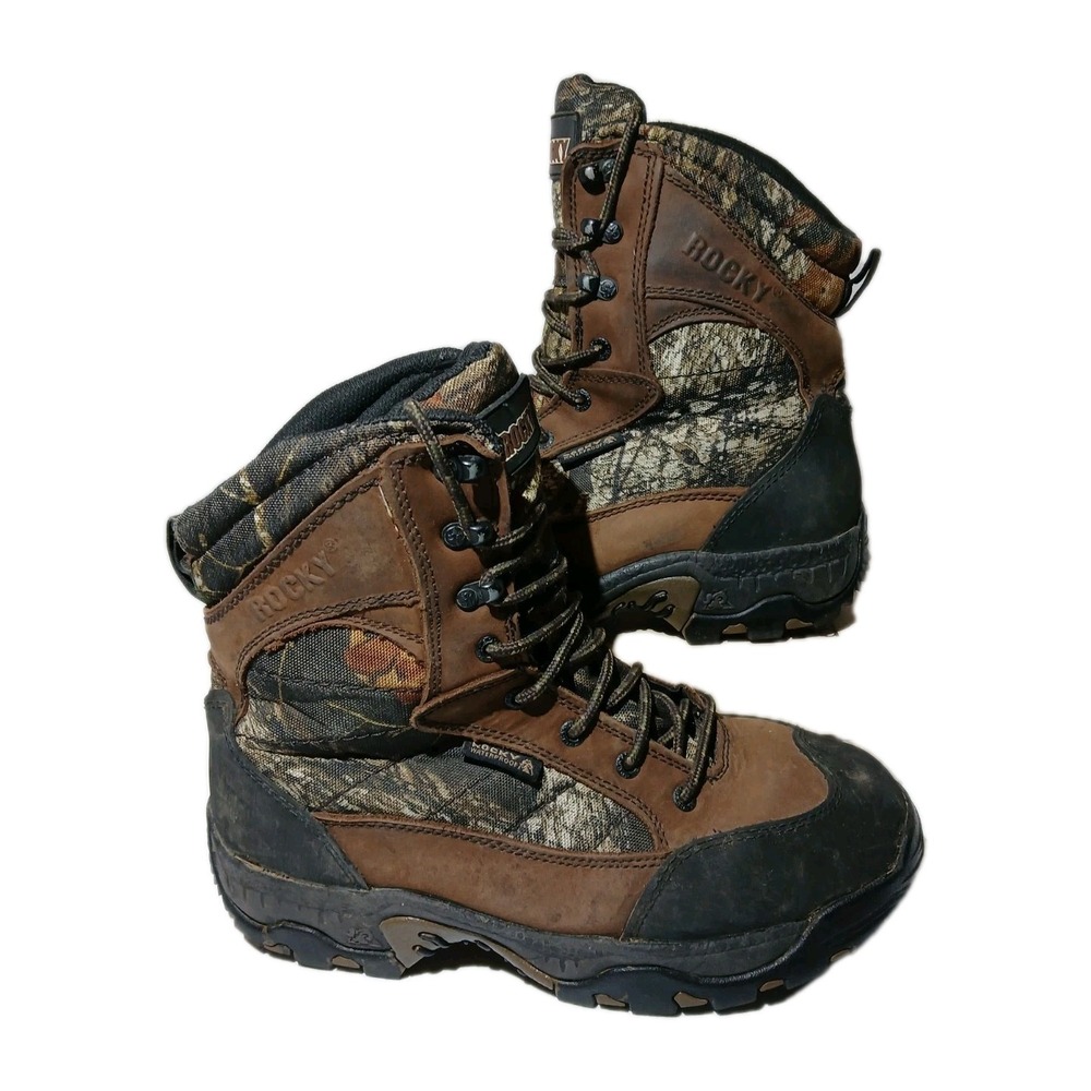 Rocky Core 600G Insulated Men 8.5‎ W Camo Gore-Tex Waterproof Hunting Boot #1454